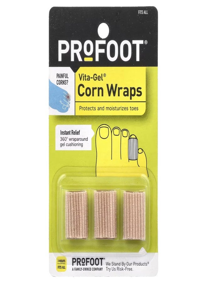ProFoot Vita-Gel Corn Wraps 3 Each - Image 1